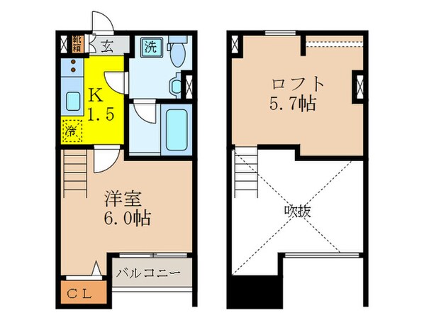 プラムハウスの物件間取画像